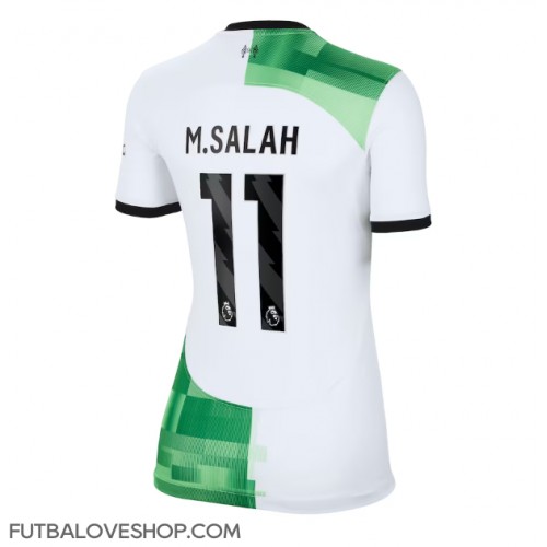 Dres Liverpool Mohamed Salah #11 Preč pre Ženy 2023-24 Krátky Rukáv
